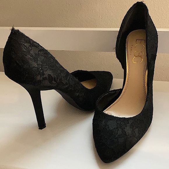 BARELY USED BCBG STILETTO POINTED HEELS - Picture 2 of 4